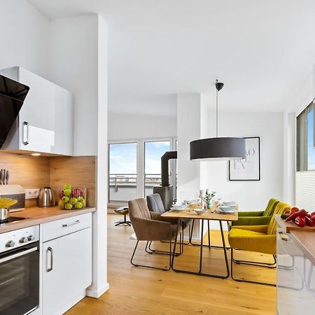 Penthouse Hygge Meerblick Am Strand Olpenitz Extérieur photo