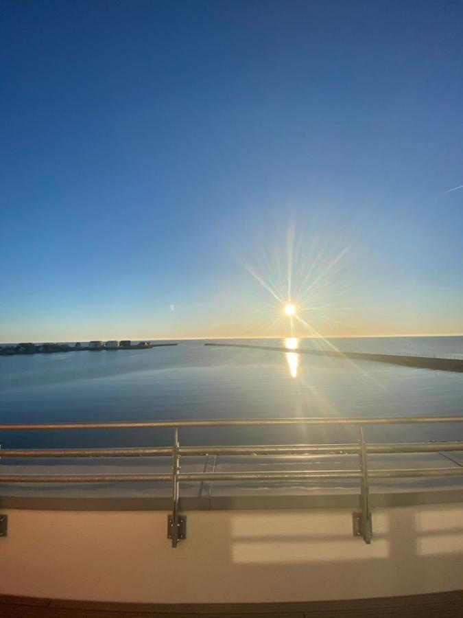 Penthouse Hygge Meerblick Am Strand Olpenitz Extérieur photo